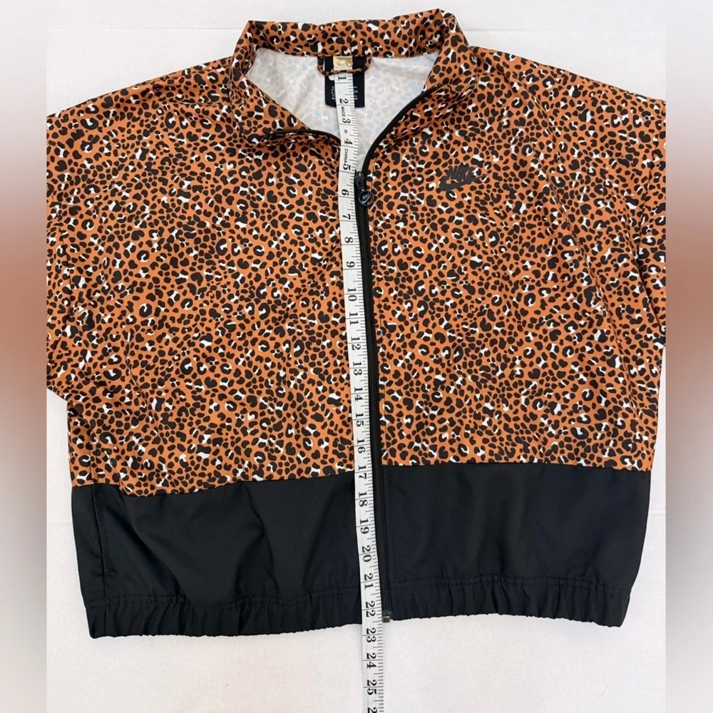 Nike NSW Leopard Print/ Black Woven Jacket